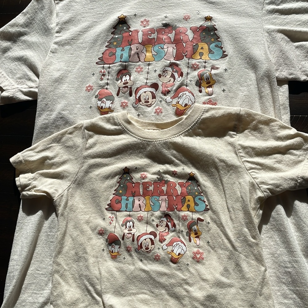 Mommy & Me Disney Christmas shirts - Picture 2 of 6